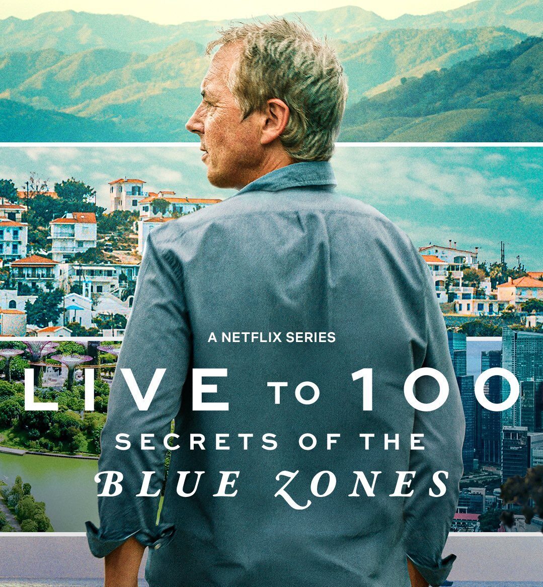 Dan Buettner of National Geographic's Blue Zones Docuseries on Netflix